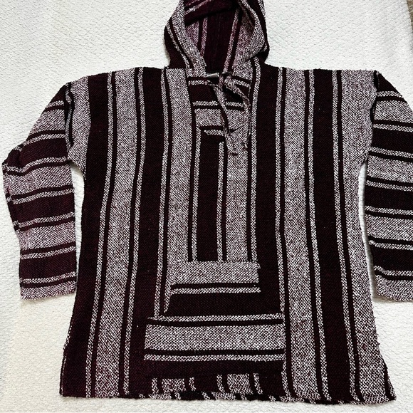 VEL-MEX Mexican Southwestern BAJA Surf Hoodie Size XXL - Picture 2 of 8